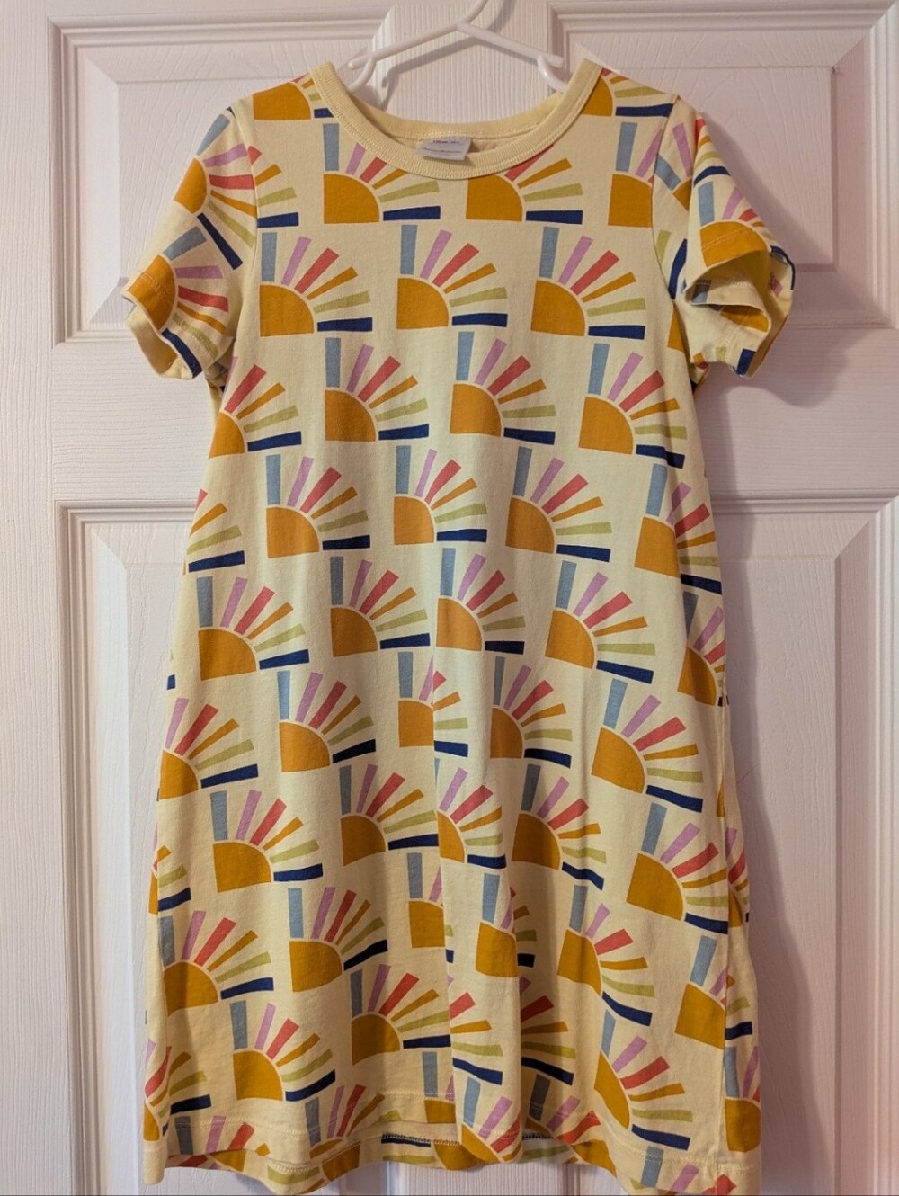 Hanna Andersson Rainbow T-Shirt Dress